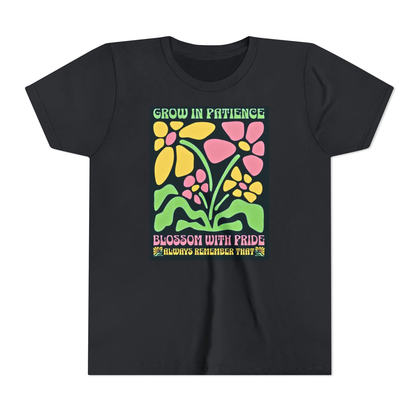 Blossom with Pride - Short Sleeve Tee (23 colors , 4 sizes)