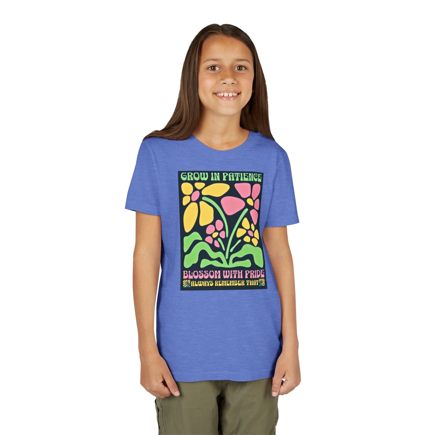 Blossom with Pride - Short Sleeve Tee (23 colors , 4 sizes)
