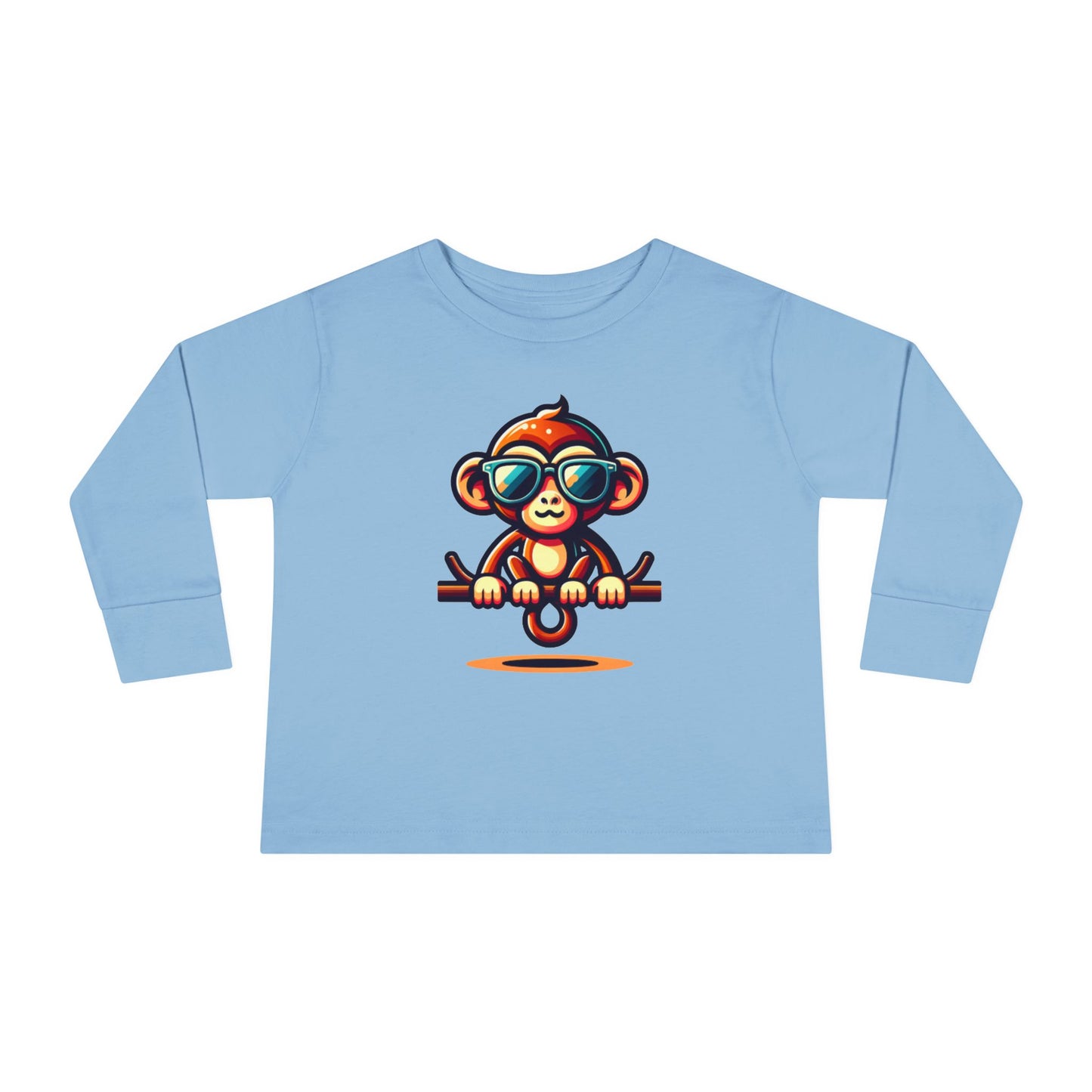 Hanging Around Monkey Long Sleeve (8 colors, 4 sizes)