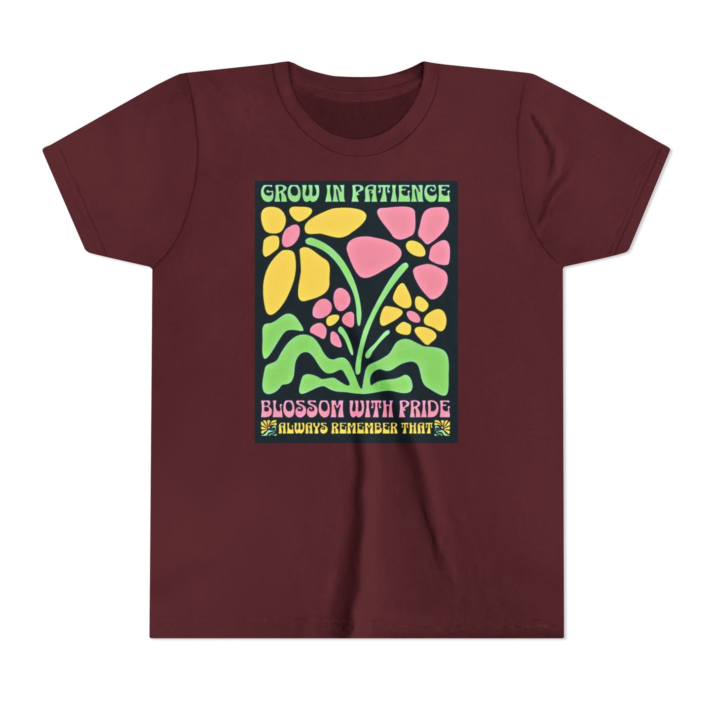 Blossom with Pride - Short Sleeve Tee (23 colors , 4 sizes)