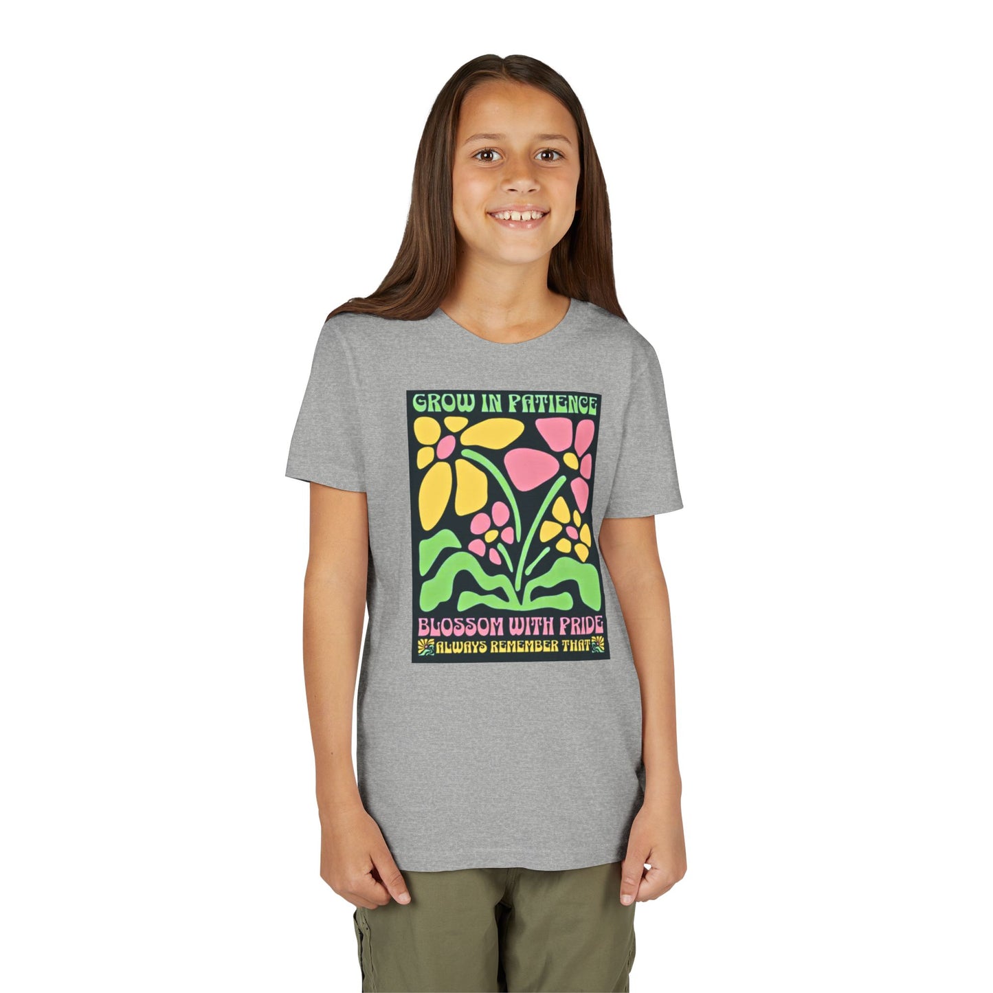 Blossom with Pride - Short Sleeve Tee (23 colors , 4 sizes)