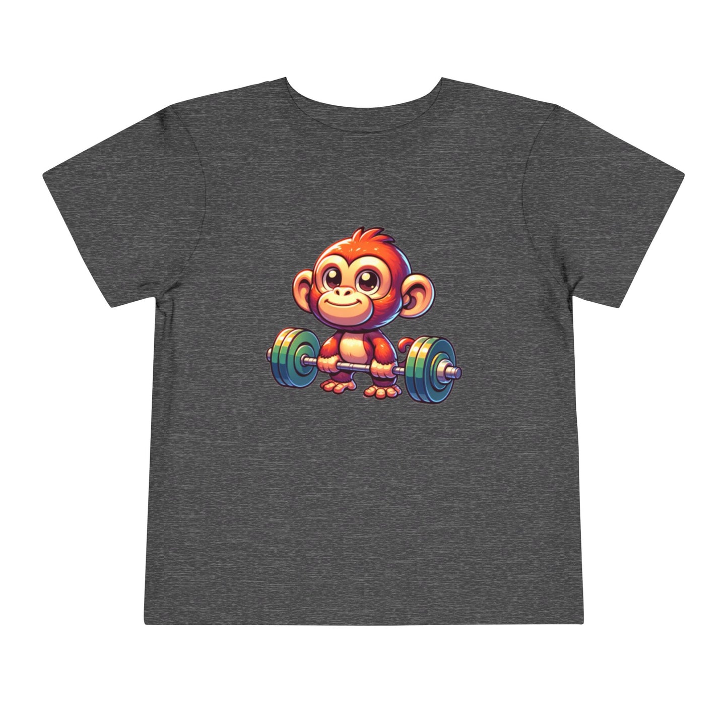 Monkey Weight Toddler Short Sleeve (15 colors, 4 sizes)