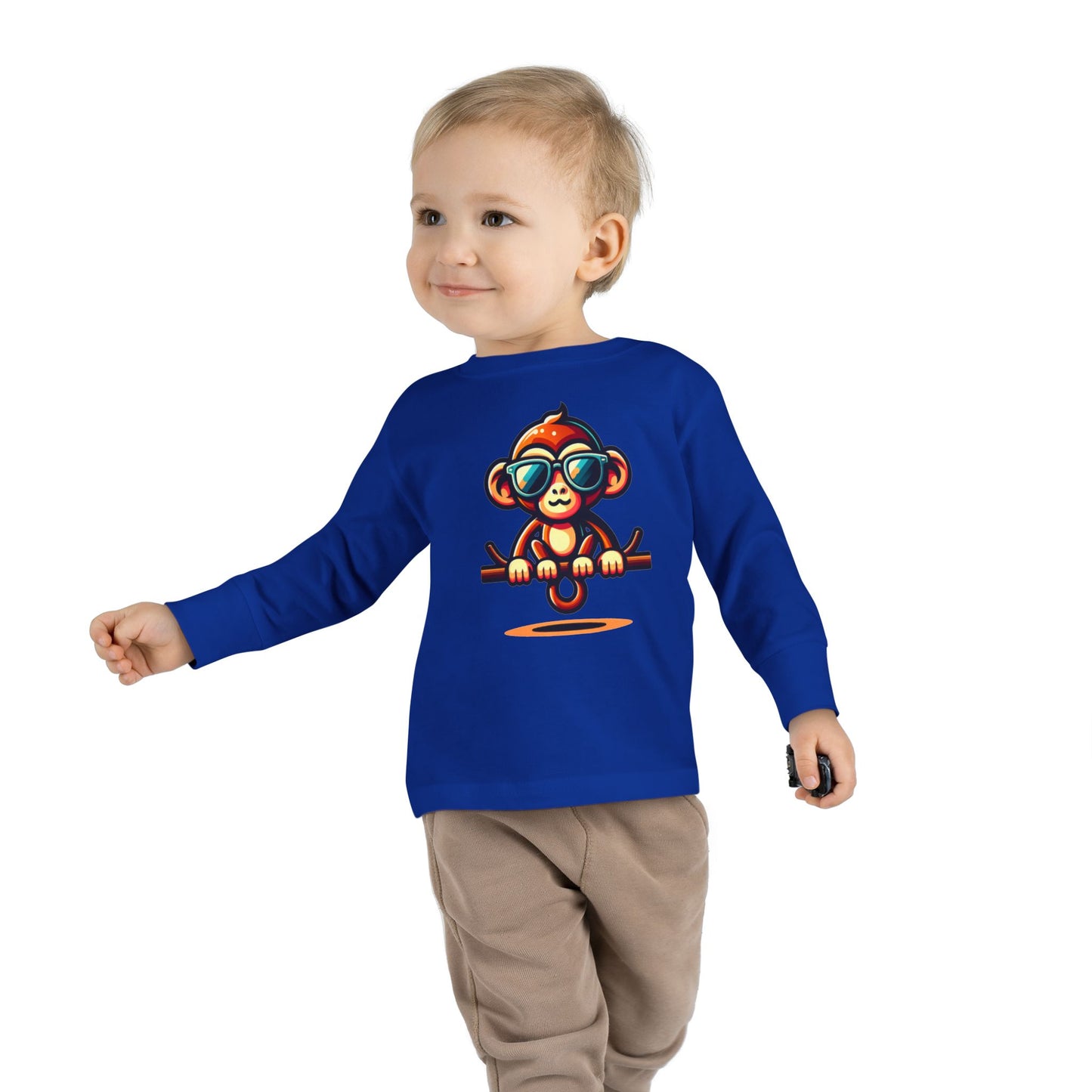 Hanging Around Monkey Long Sleeve (8 colors, 4 sizes)