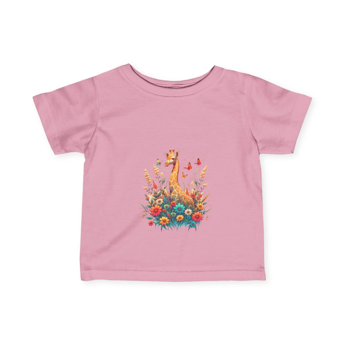 Infant Giraffe cotton Tee