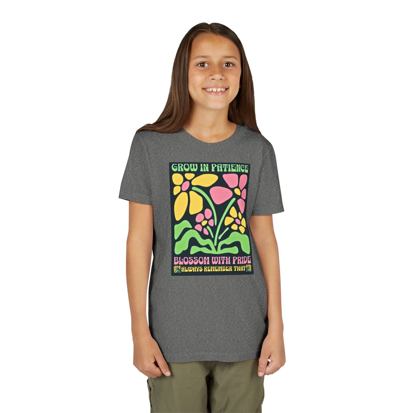 Blossom with Pride - Short Sleeve Tee (23 colors , 4 sizes)