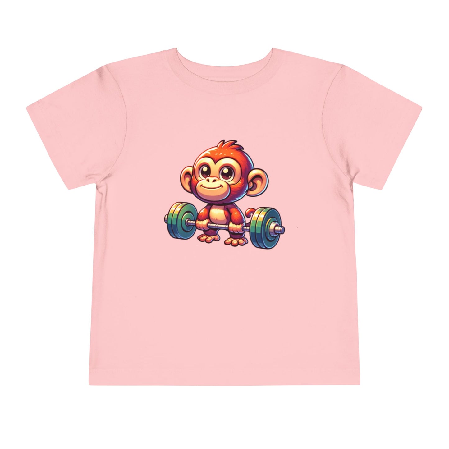 Monkey Weight Toddler Short Sleeve (15 colors, 4 sizes)
