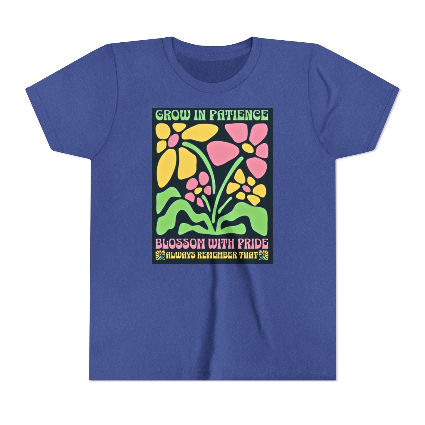 Blossom with Pride - Short Sleeve Tee (23 colors , 4 sizes)