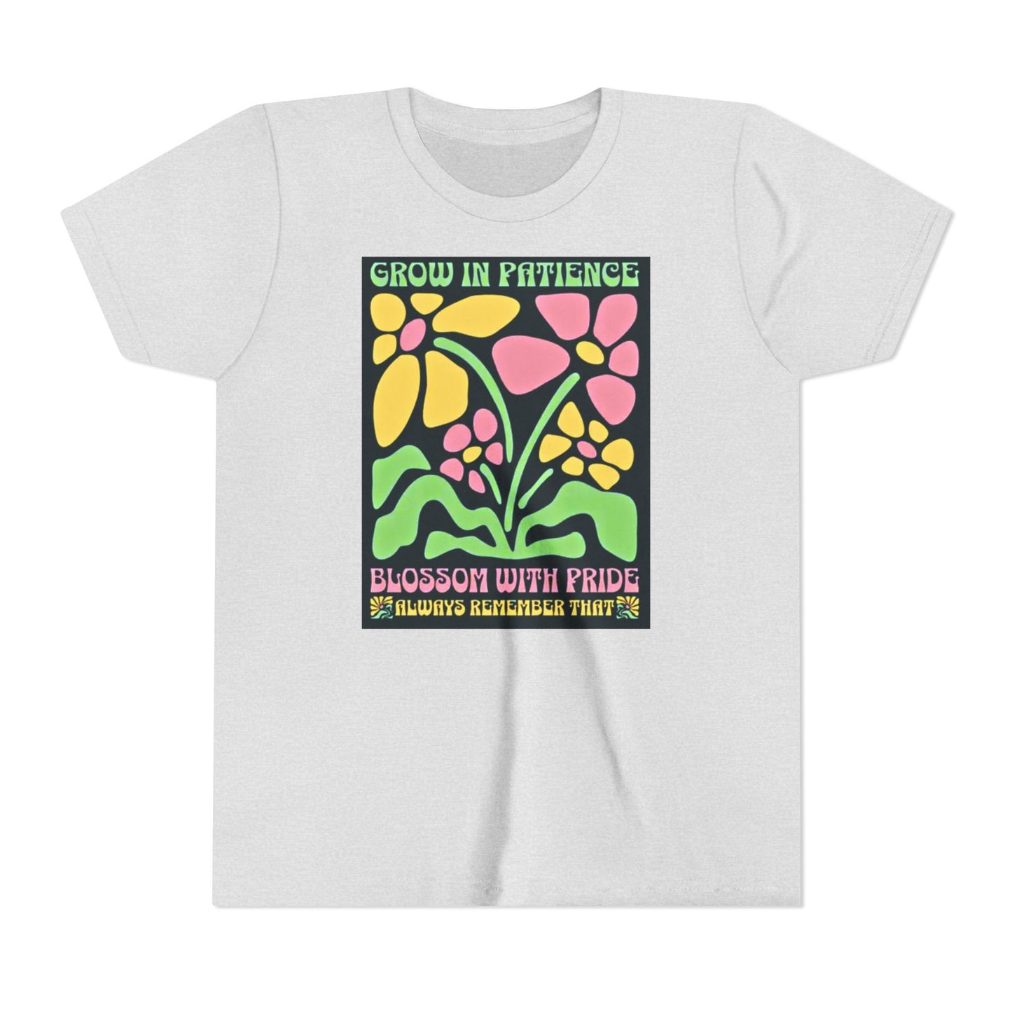 Blossom with Pride - Short Sleeve Tee (23 colors , 4 sizes)