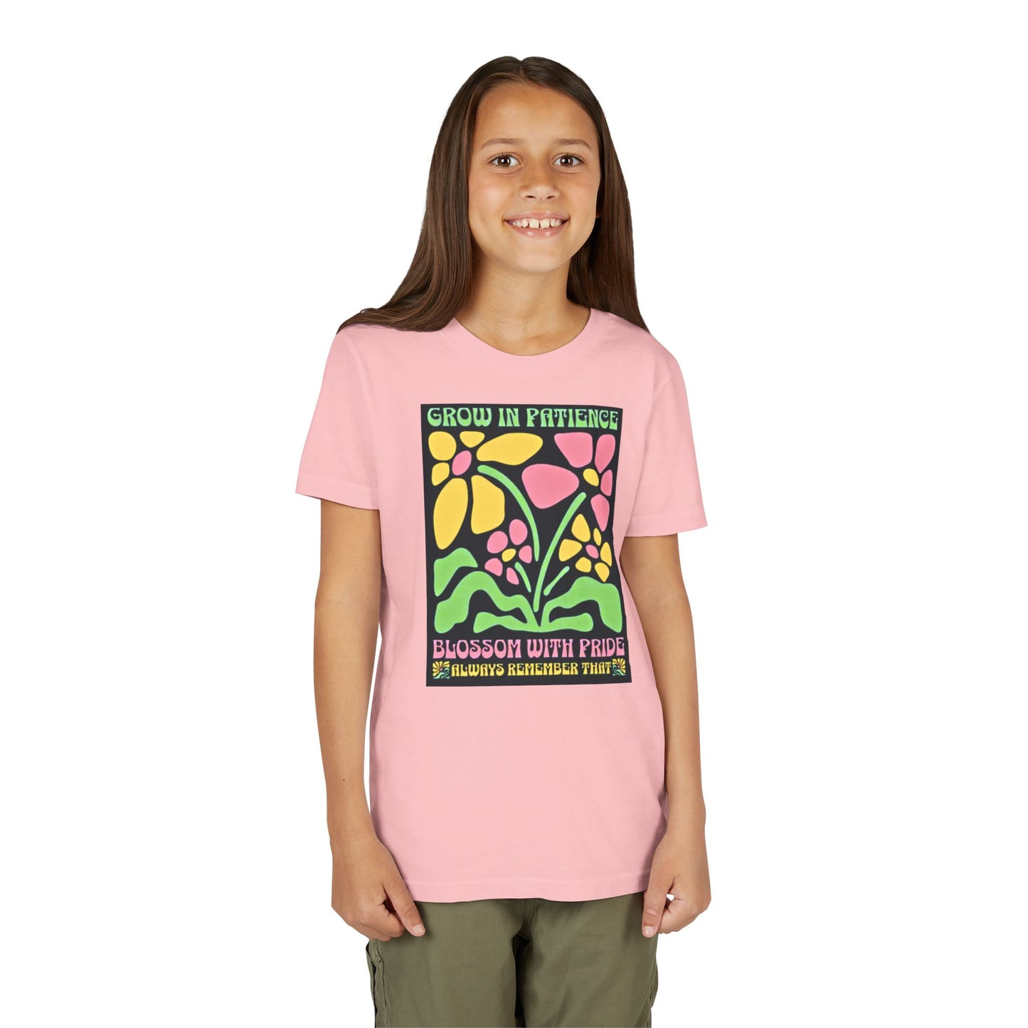 Blossom with Pride - Short Sleeve Tee (23 colors , 4 sizes)