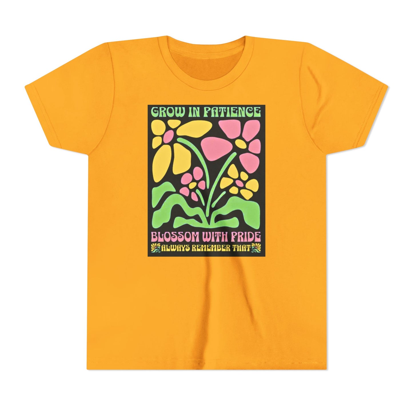 Blossom with Pride - Short Sleeve Tee (23 colors , 4 sizes)