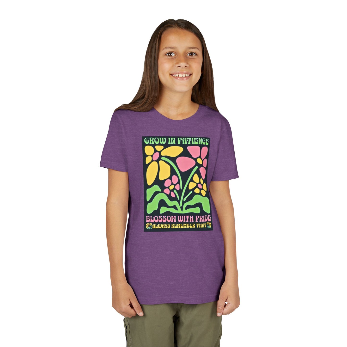 Blossom with Pride - Short Sleeve Tee (23 colors , 4 sizes)