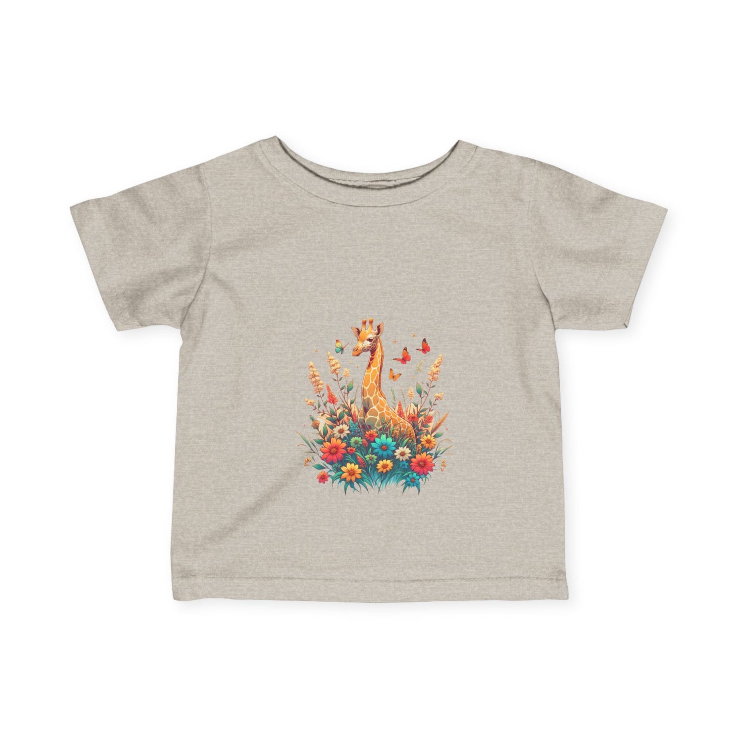 Infant Giraffe cotton Tee