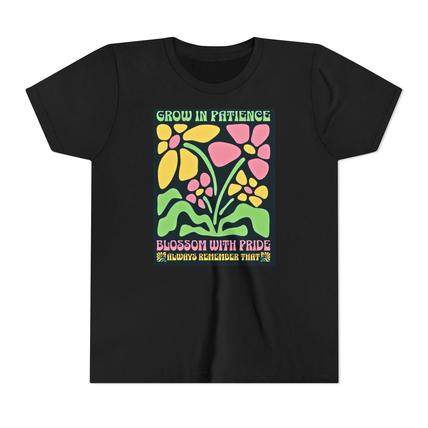 Blossom with Pride - Short Sleeve Tee (23 colors , 4 sizes)