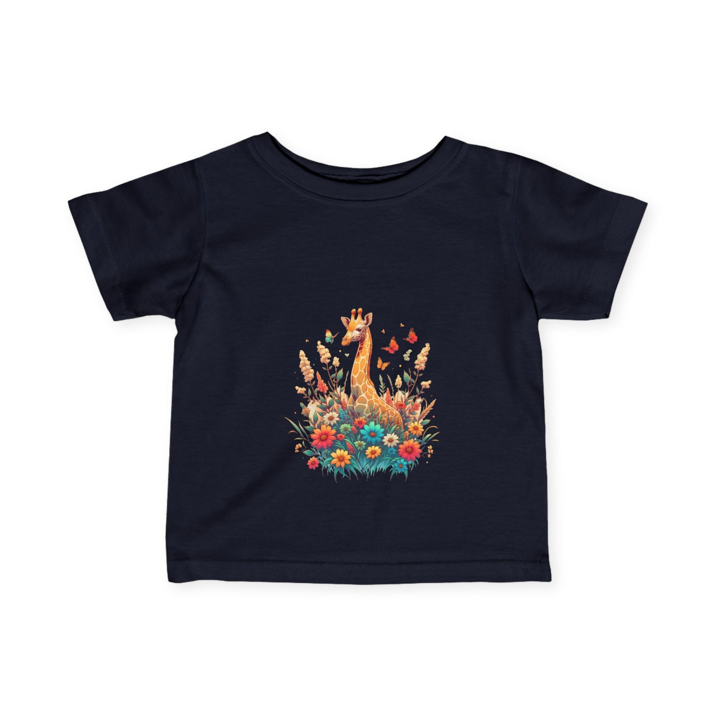 Infant Giraffe cotton Tee