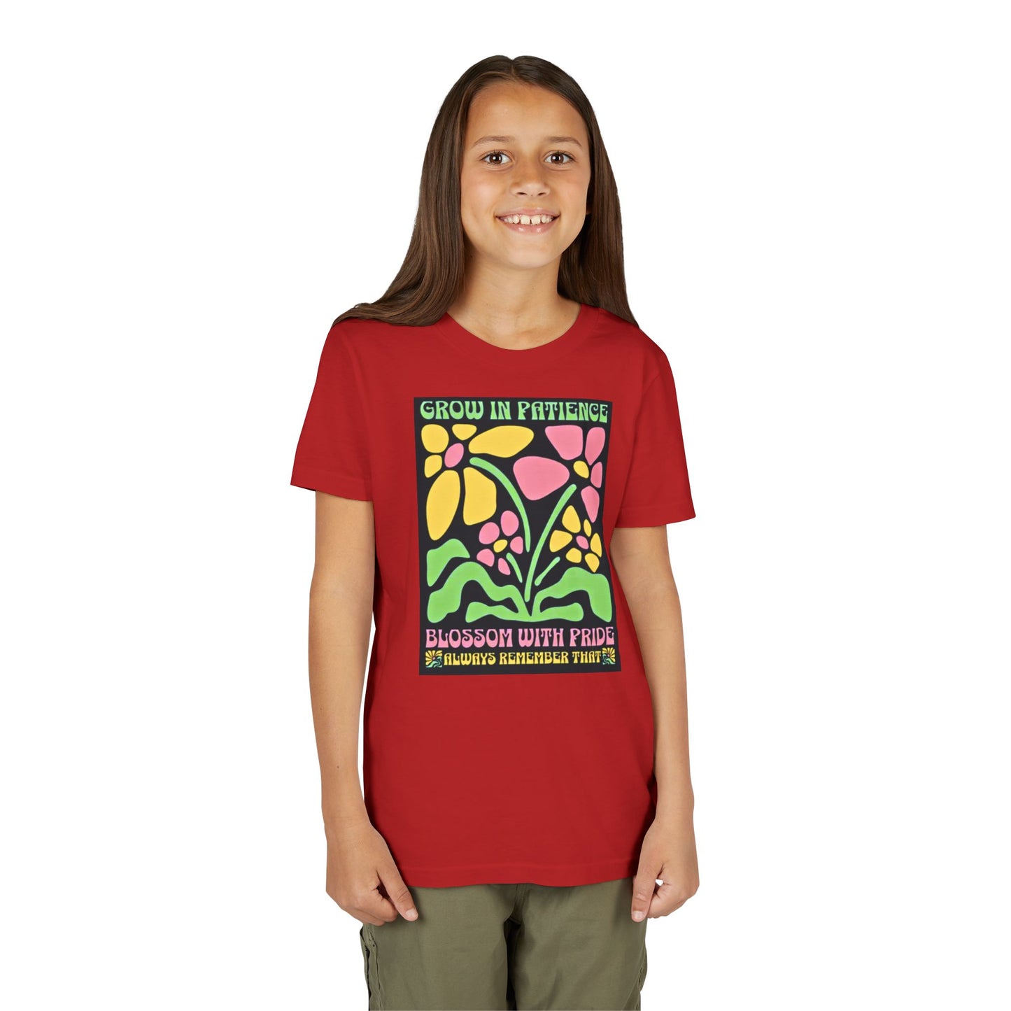 Blossom with Pride - Short Sleeve Tee (23 colors , 4 sizes)