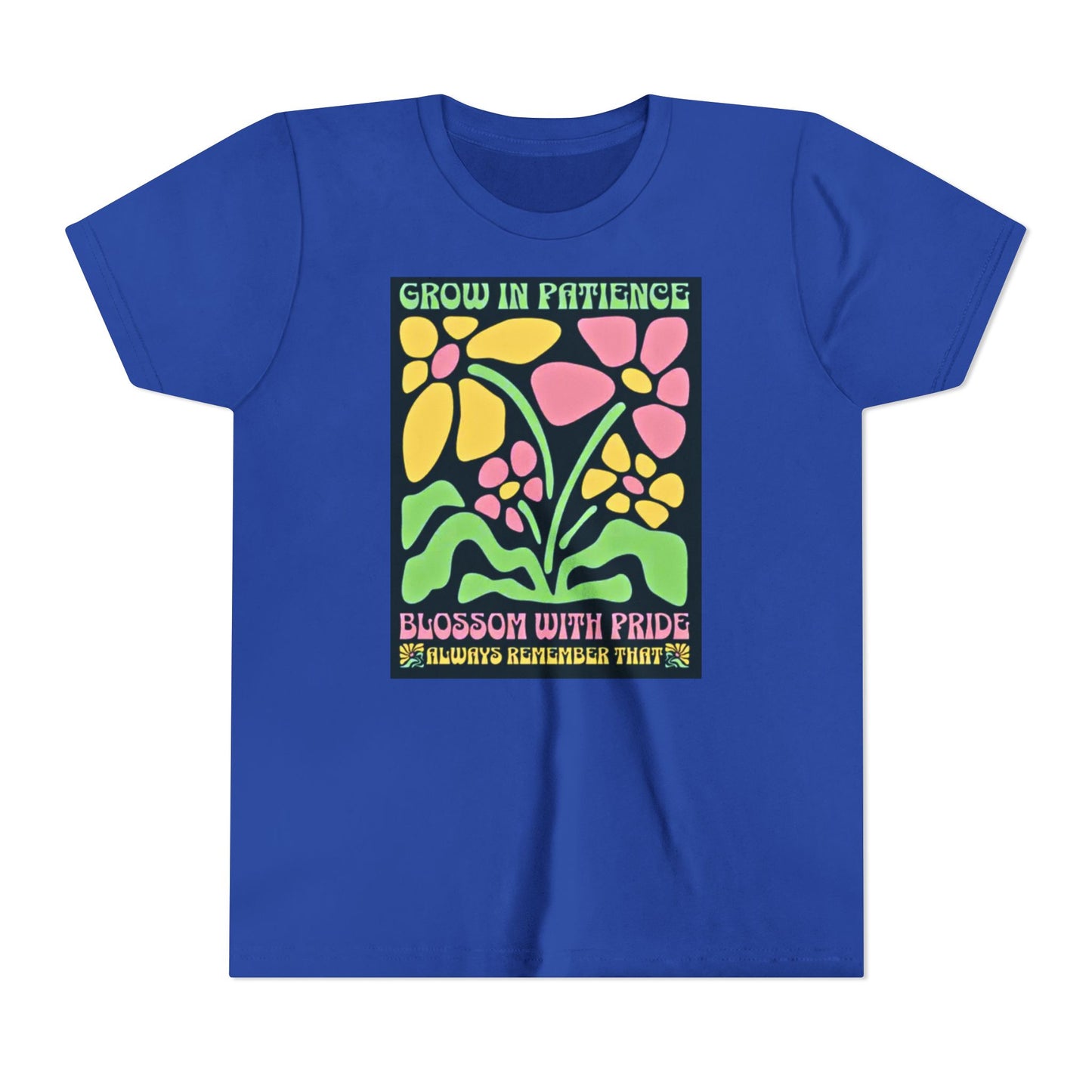 Blossom with Pride - Short Sleeve Tee (23 colors , 4 sizes)