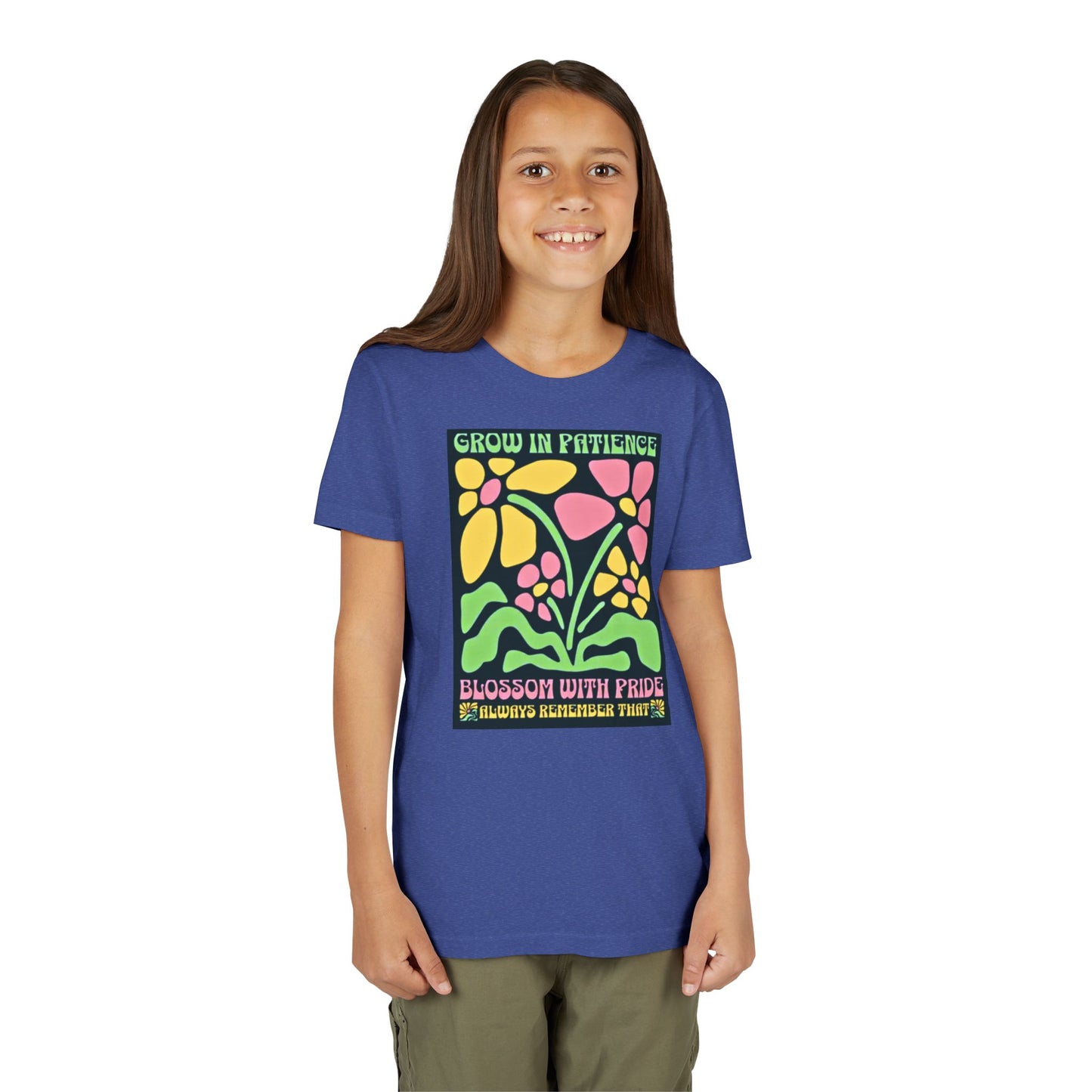 Blossom with Pride - Short Sleeve Tee (23 colors , 4 sizes)