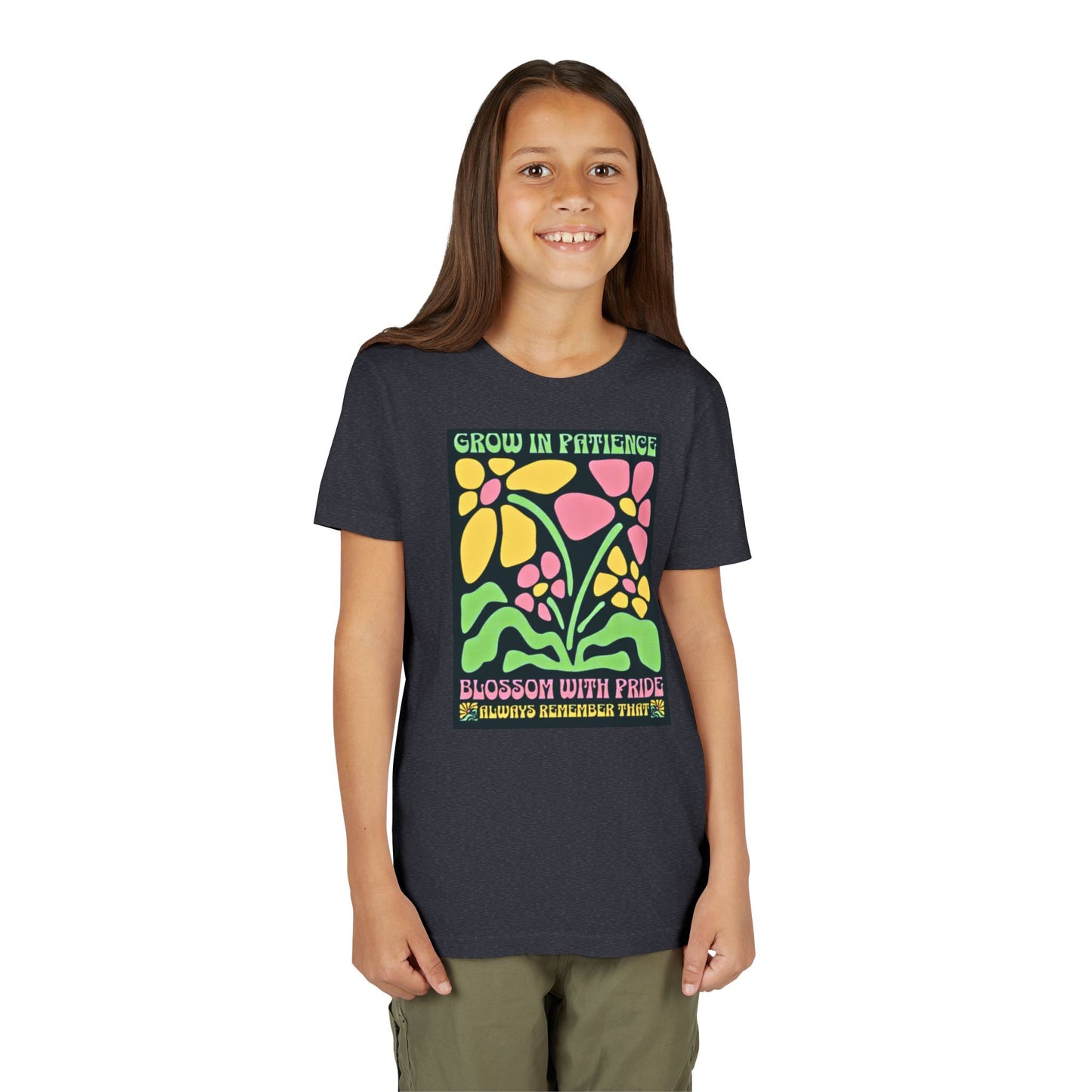 Blossom with Pride - Short Sleeve Tee (23 colors , 4 sizes)