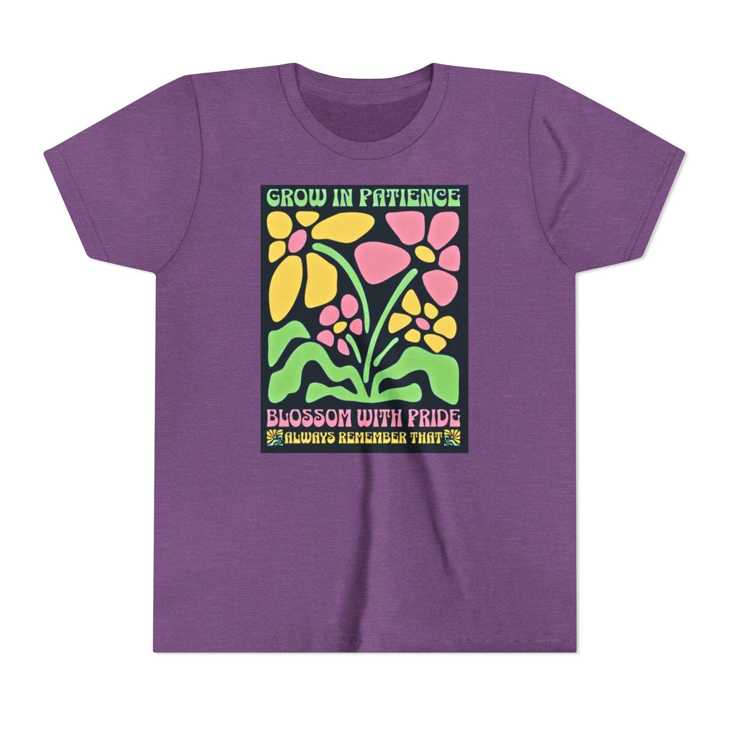 Blossom with Pride - Short Sleeve Tee (23 colors , 4 sizes)
