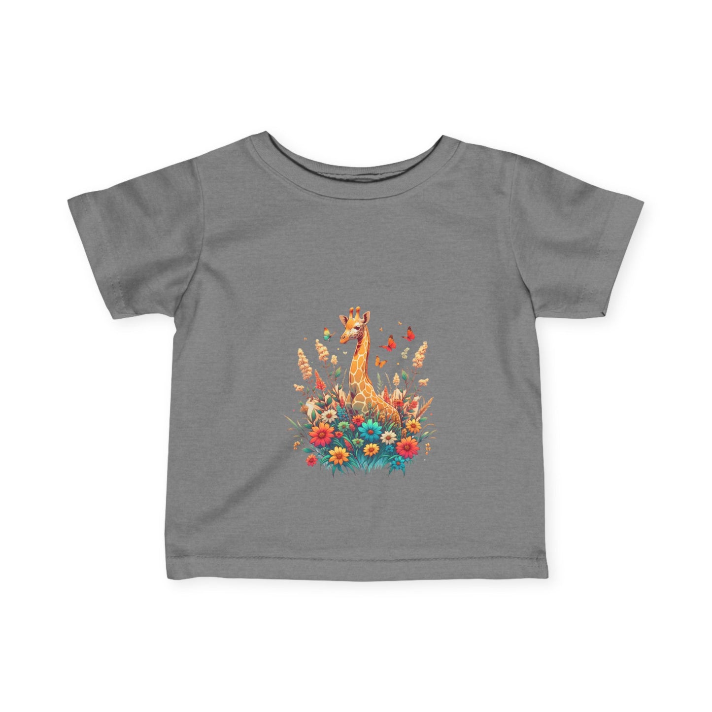 Infant Giraffe cotton Tee