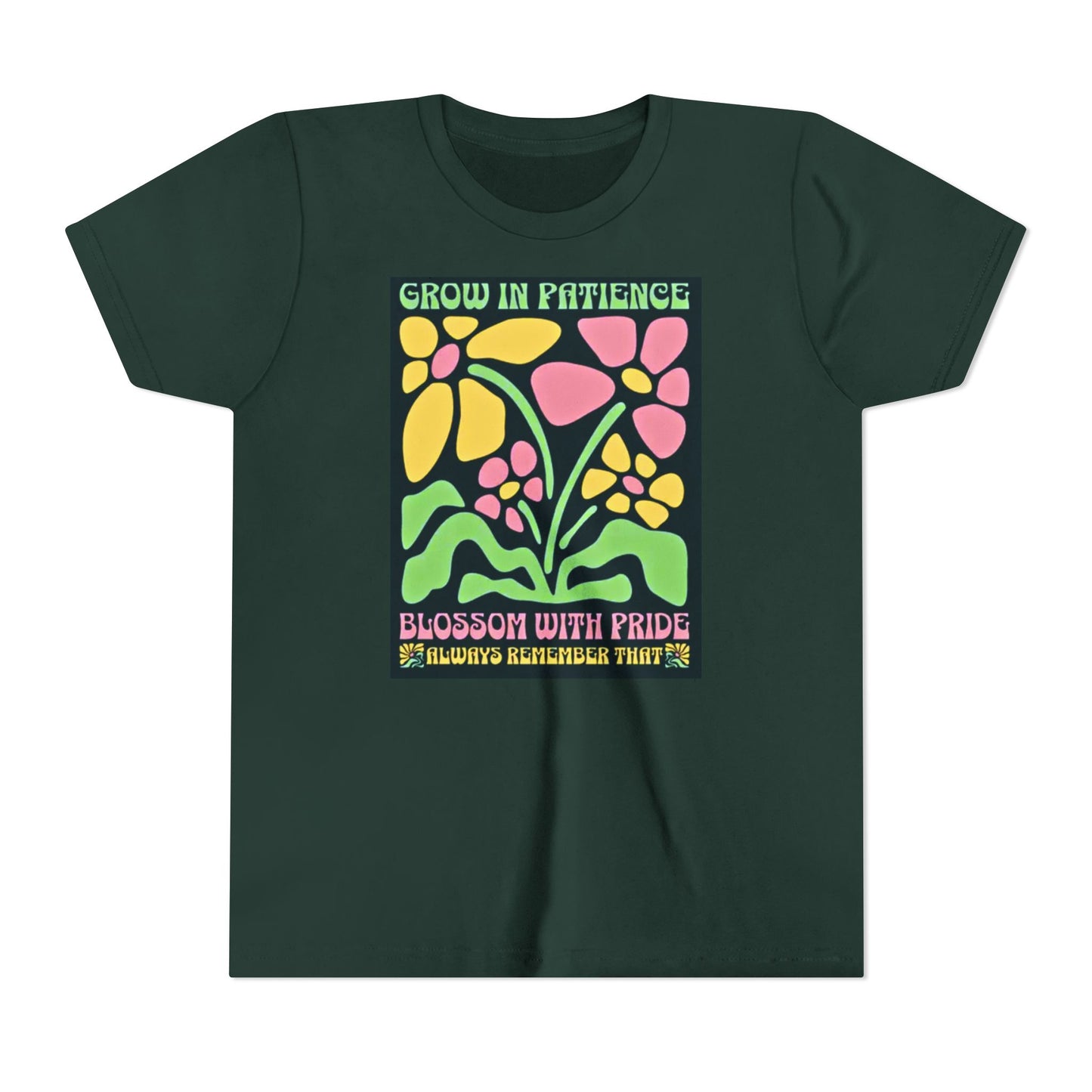 Blossom with Pride - Short Sleeve Tee (23 colors , 4 sizes)