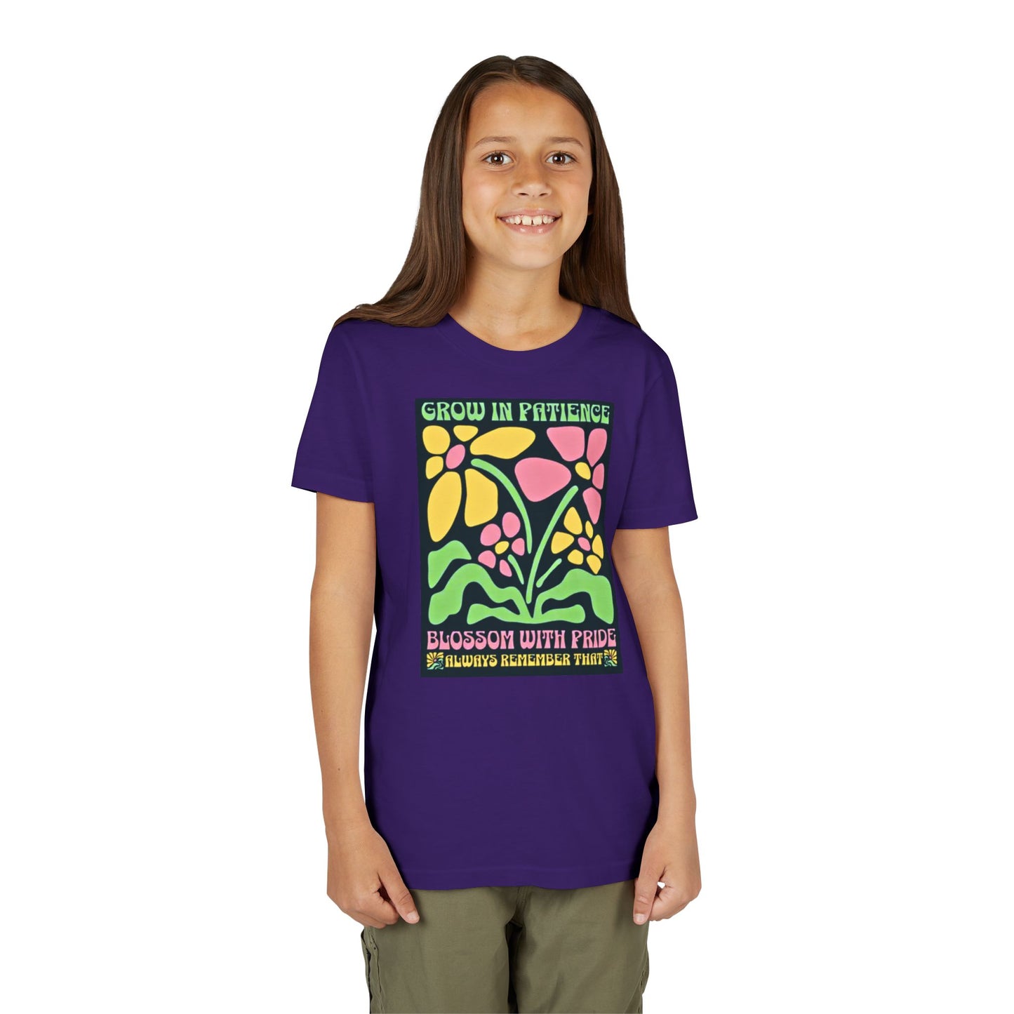 Blossom with Pride - Short Sleeve Tee (23 colors , 4 sizes)