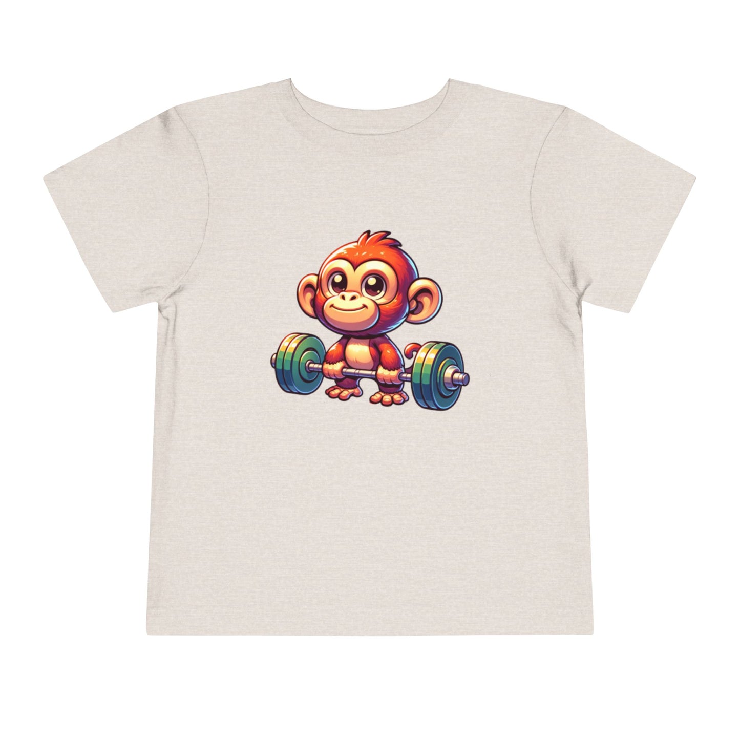 Monkey Weight Toddler Short Sleeve (15 colors, 4 sizes)
