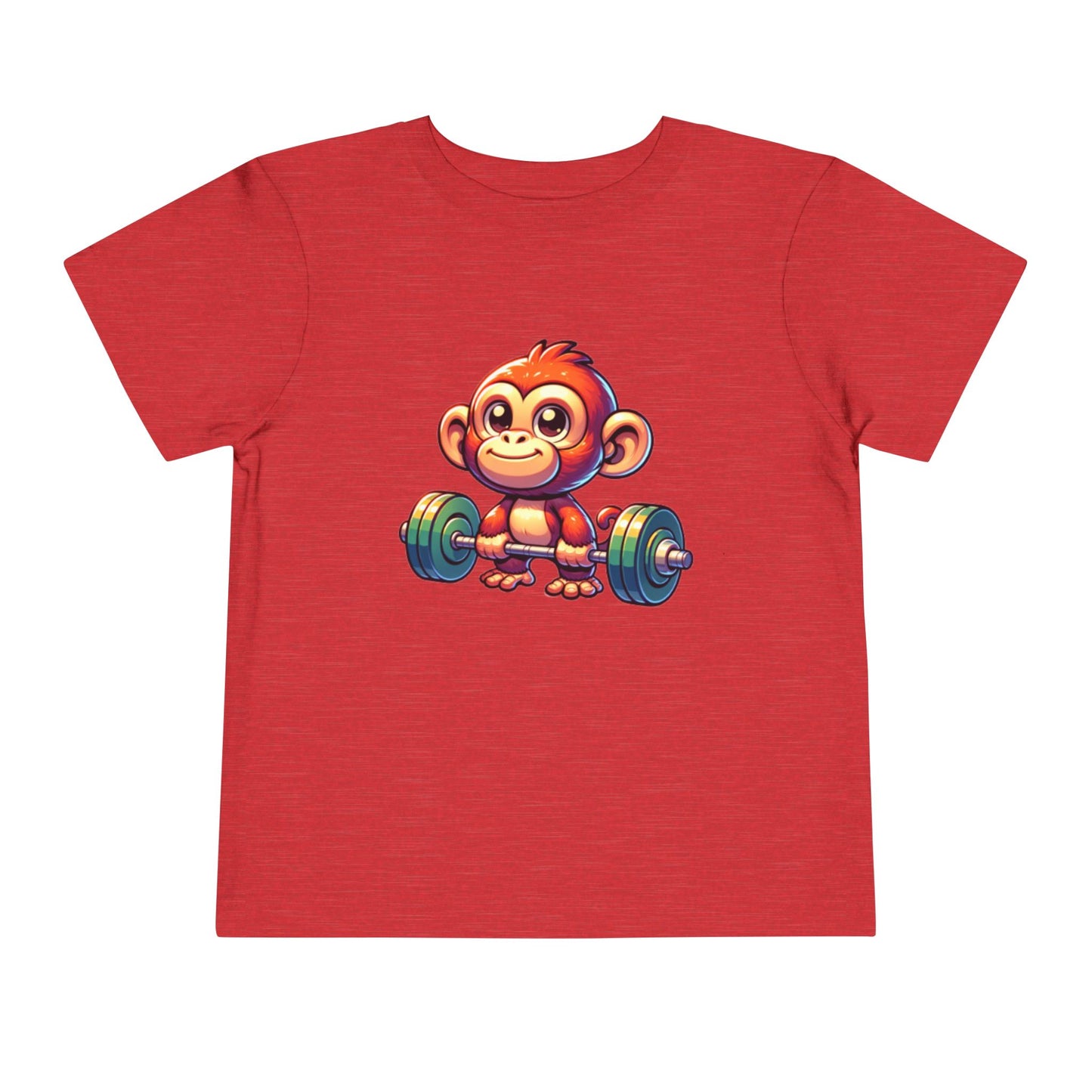 Monkey Weight Toddler Short Sleeve (15 colors, 4 sizes)