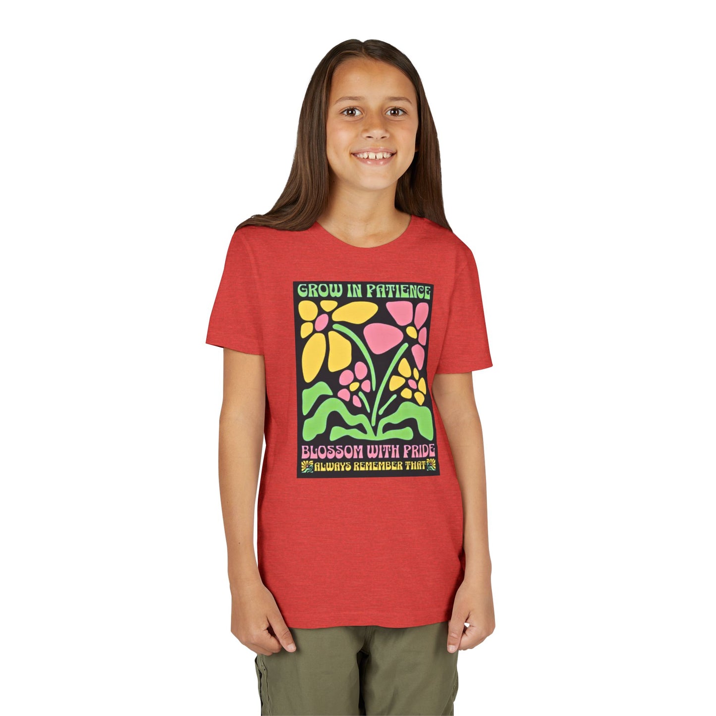 Blossom with Pride - Short Sleeve Tee (23 colors , 4 sizes)