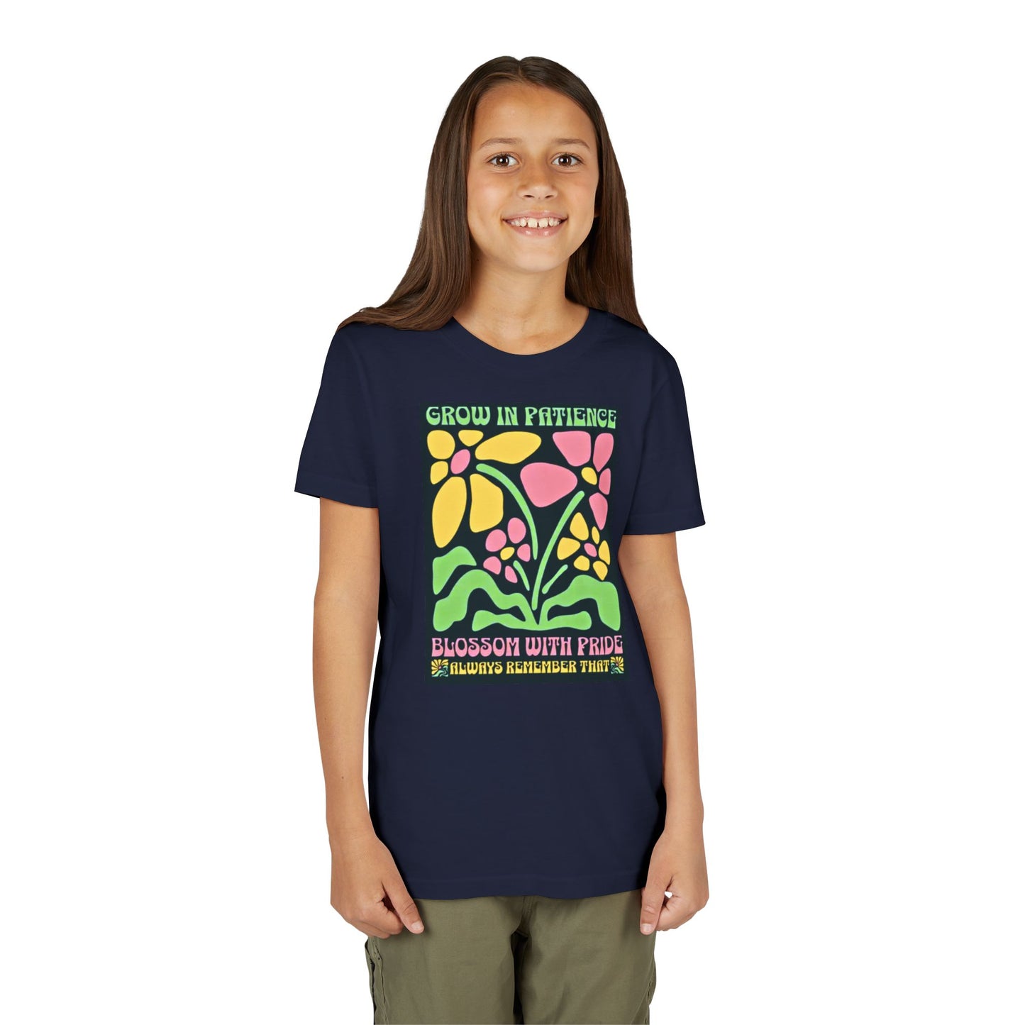 Blossom with Pride - Short Sleeve Tee (23 colors , 4 sizes)