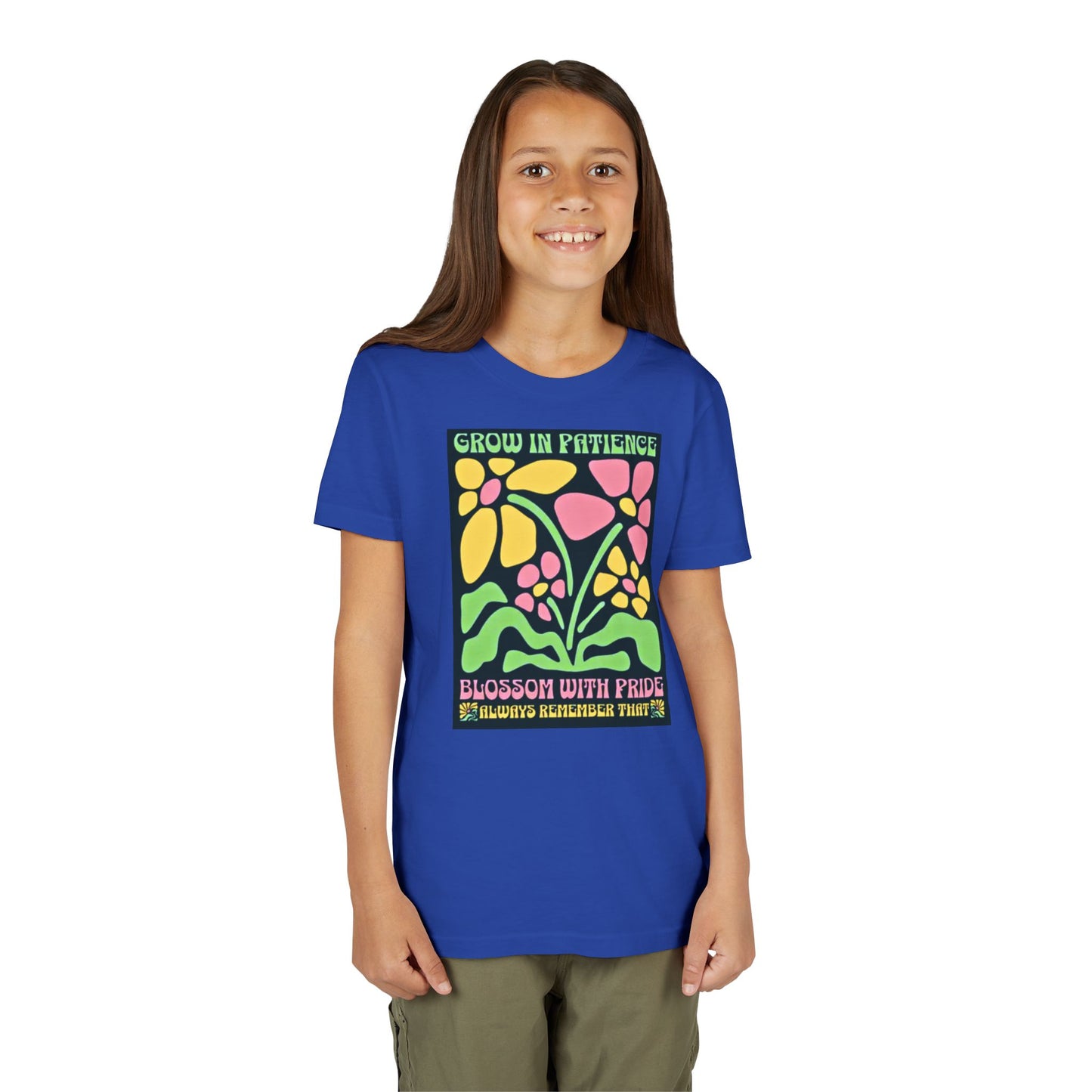 Blossom with Pride - Short Sleeve Tee (23 colors , 4 sizes)