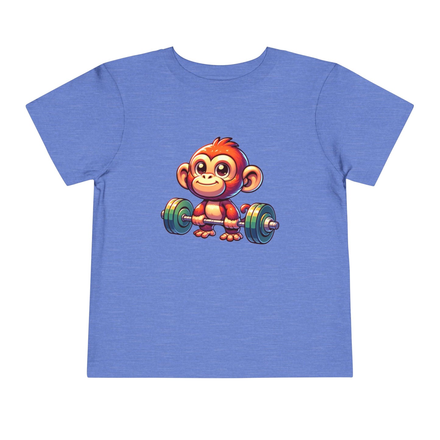 Monkey Weight Toddler Short Sleeve (15 colors, 4 sizes)