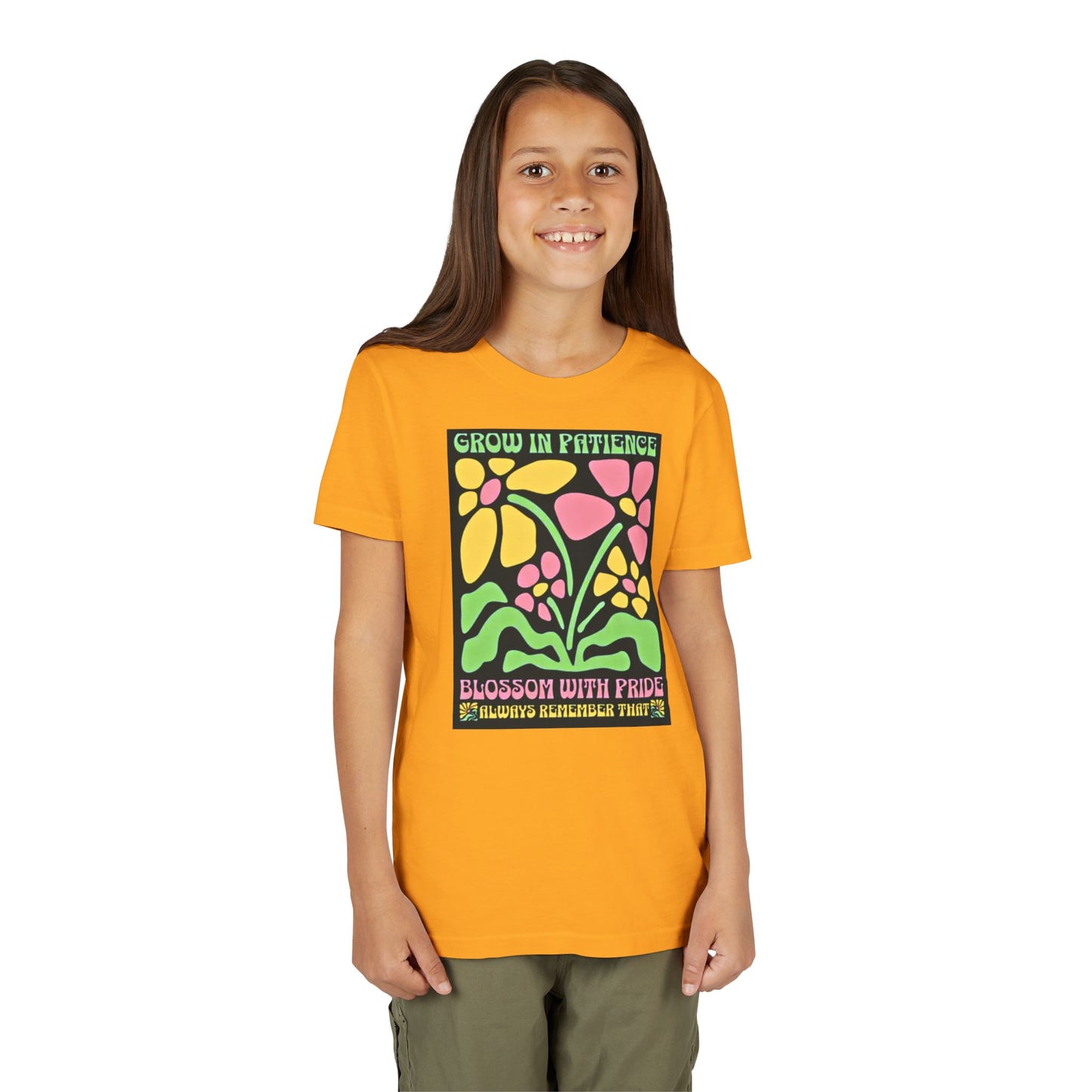 Blossom with Pride - Short Sleeve Tee (23 colors , 4 sizes)