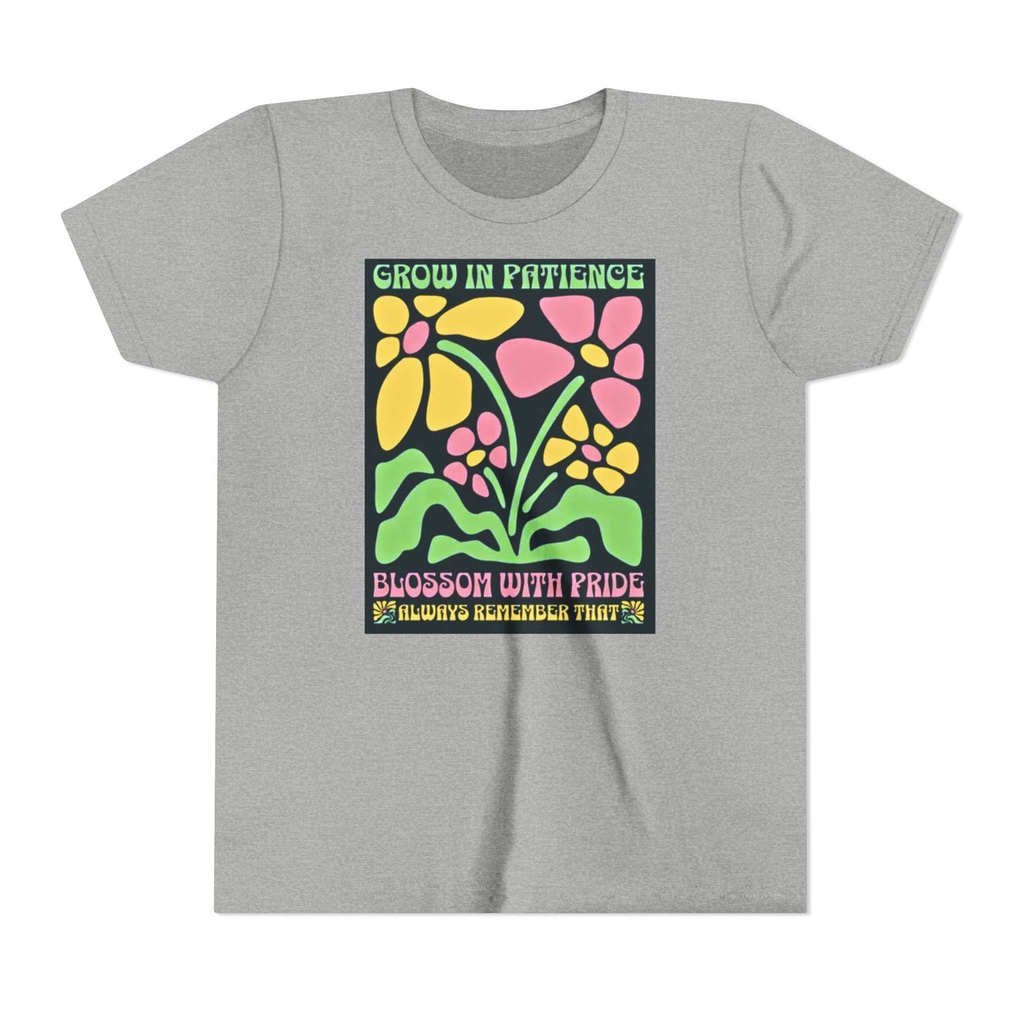 Blossom with Pride - Short Sleeve Tee (23 colors , 4 sizes)
