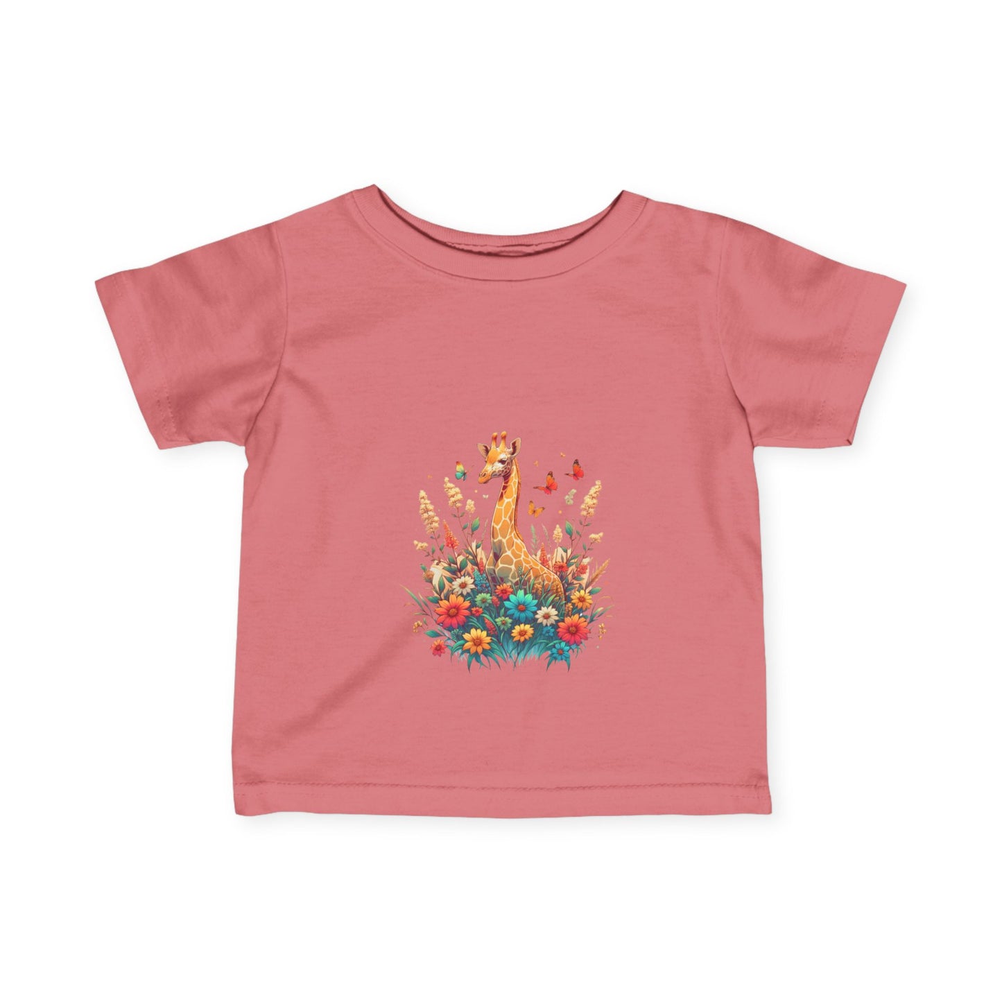 Infant Giraffe cotton Tee