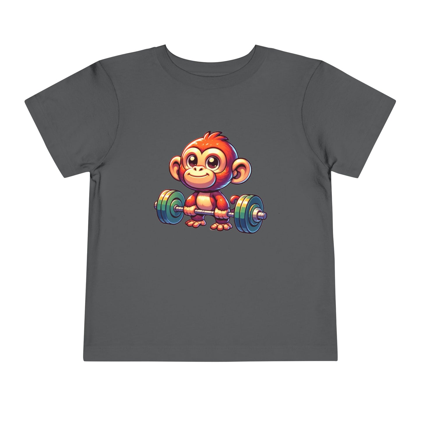 Monkey Weight Toddler Short Sleeve (15 colors, 4 sizes)