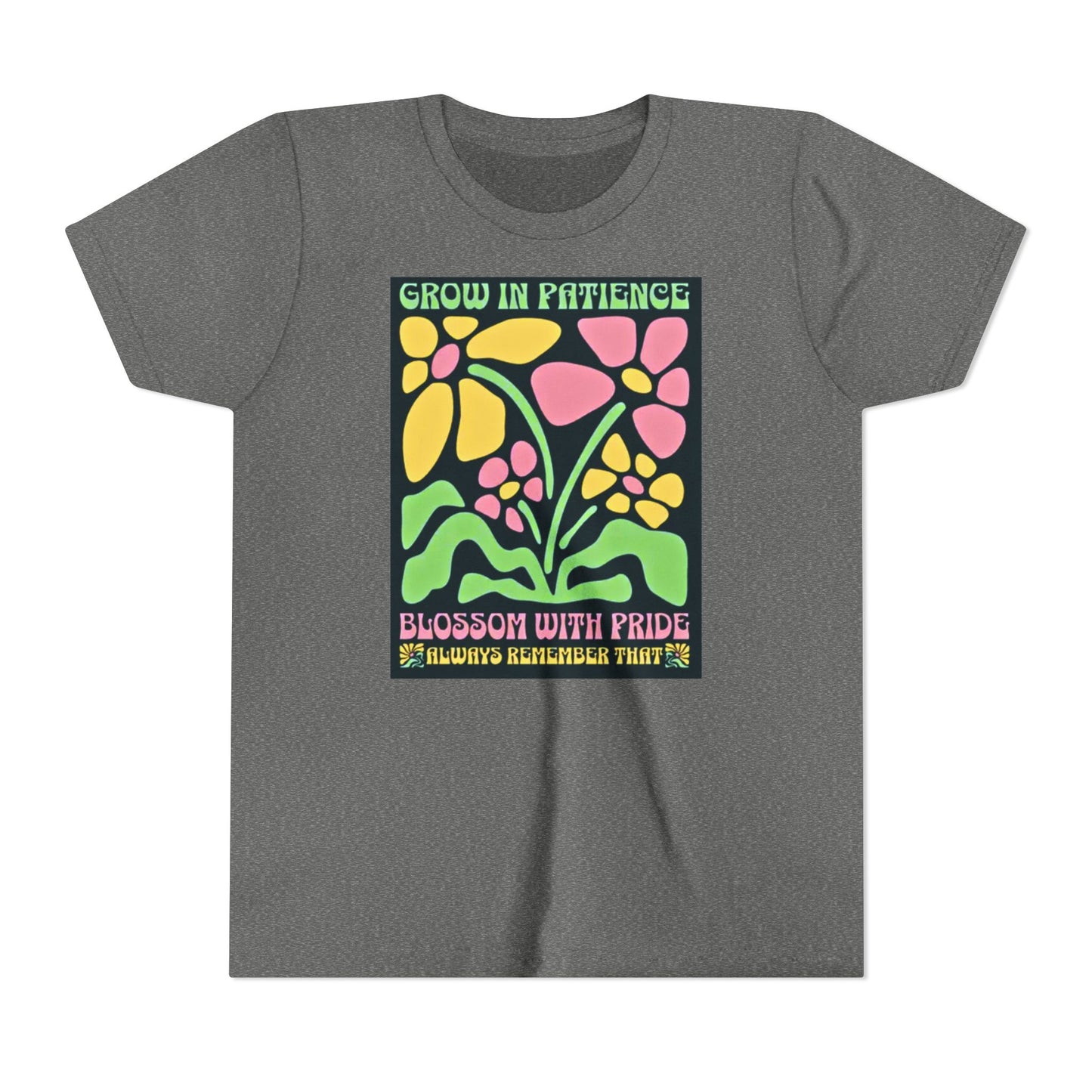 Blossom with Pride - Short Sleeve Tee (23 colors , 4 sizes)