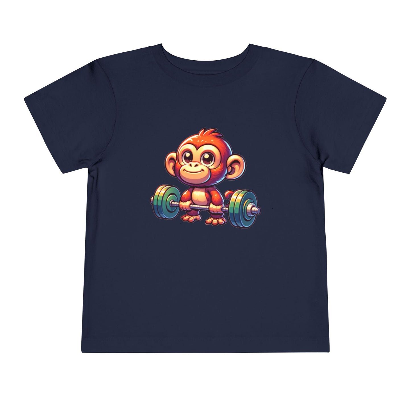 Monkey Weight Toddler Short Sleeve (15 colors, 4 sizes)