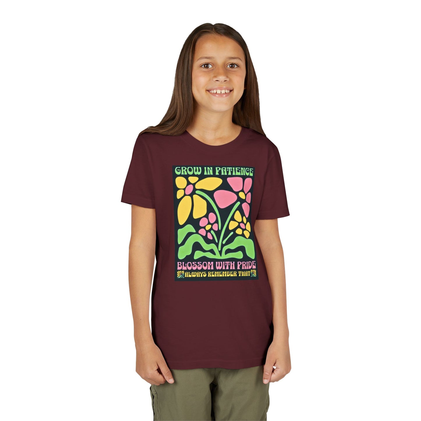 Blossom with Pride - Short Sleeve Tee (23 colors , 4 sizes)