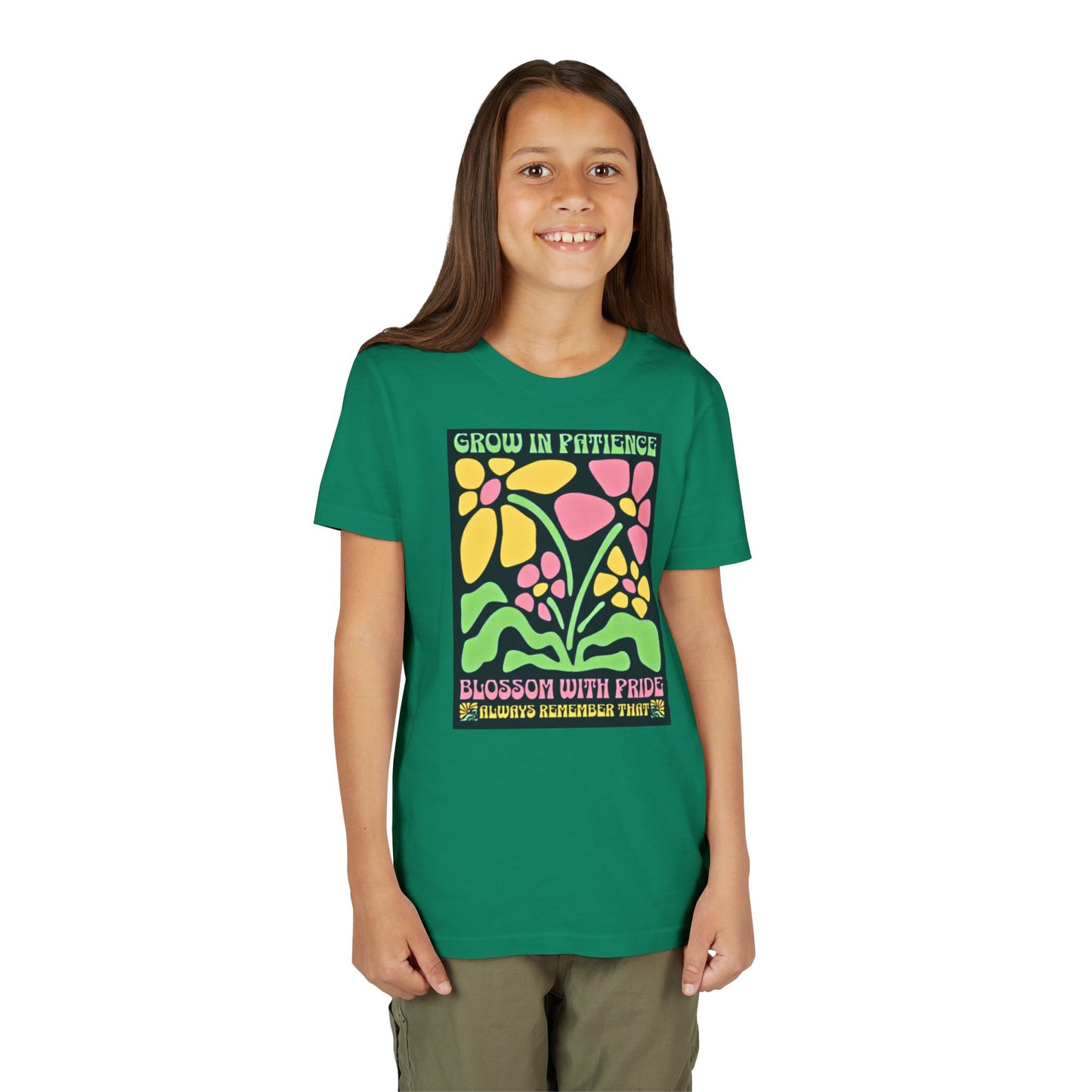 Blossom with Pride - Short Sleeve Tee (23 colors , 4 sizes)