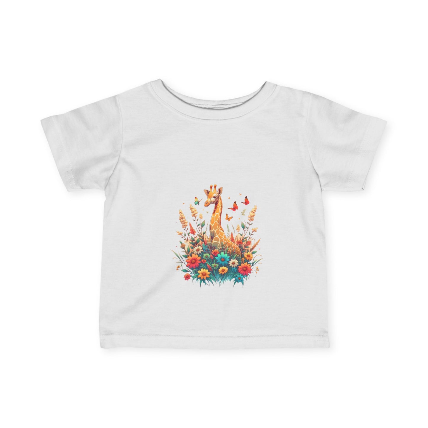 Infant Giraffe cotton Tee