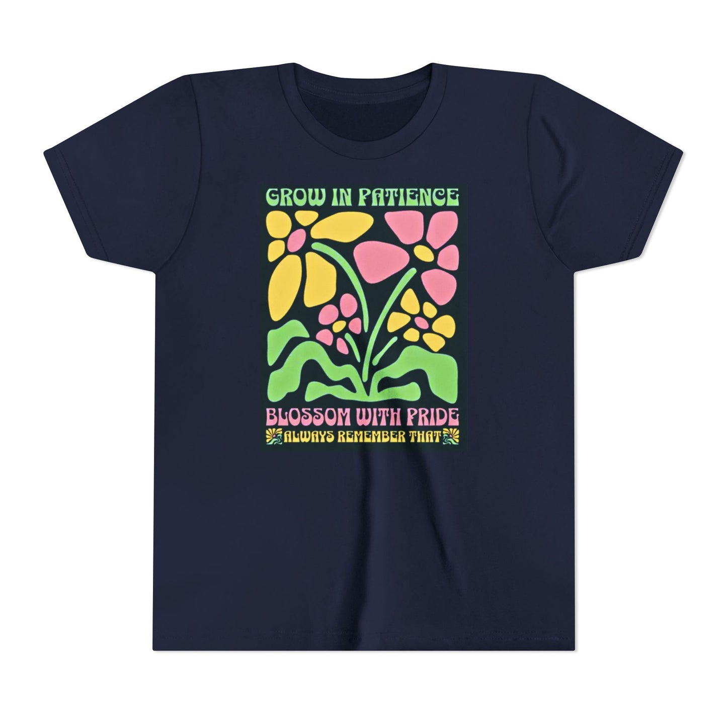 Blossom with Pride - Short Sleeve Tee (23 colors , 4 sizes)