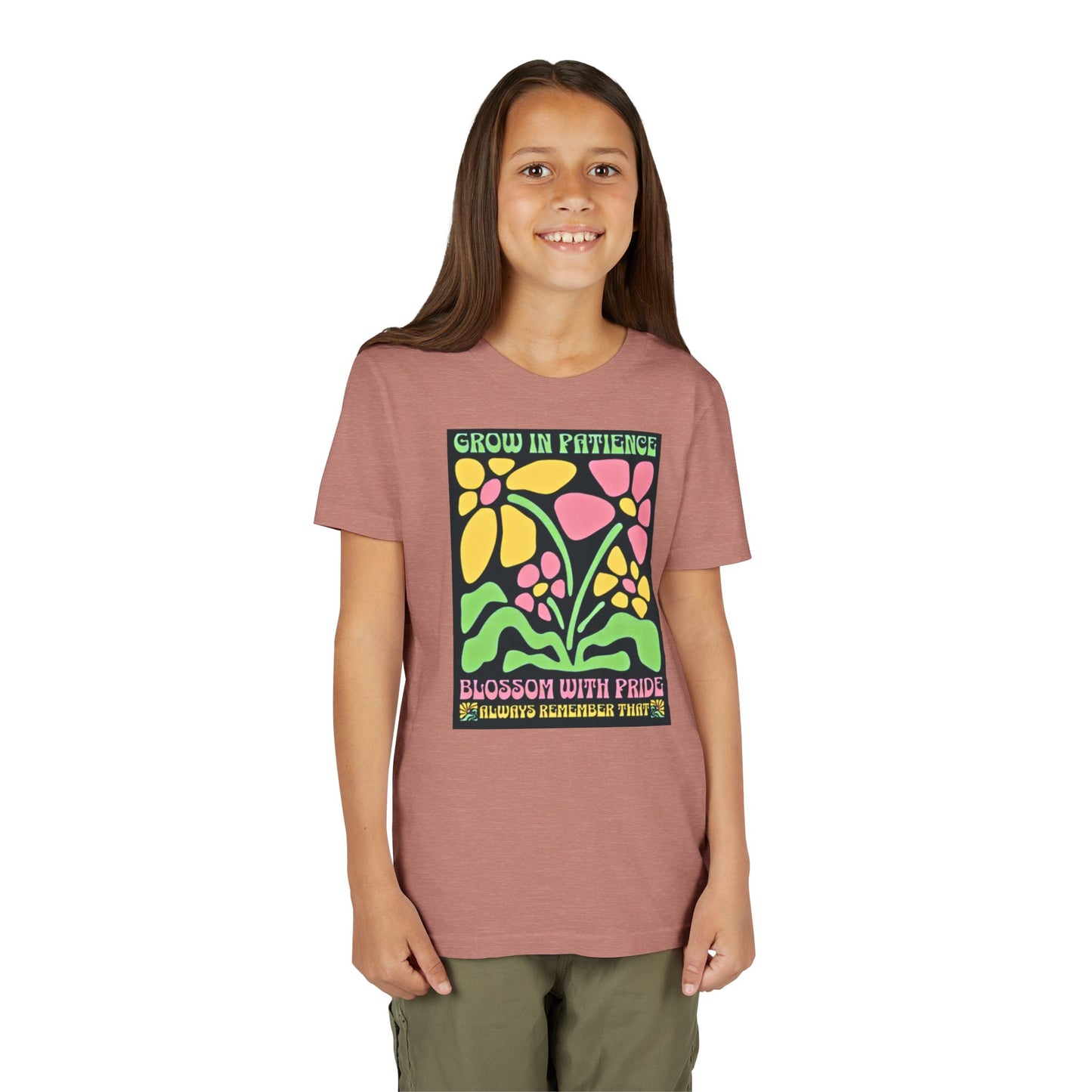 Blossom with Pride - Short Sleeve Tee (23 colors , 4 sizes)