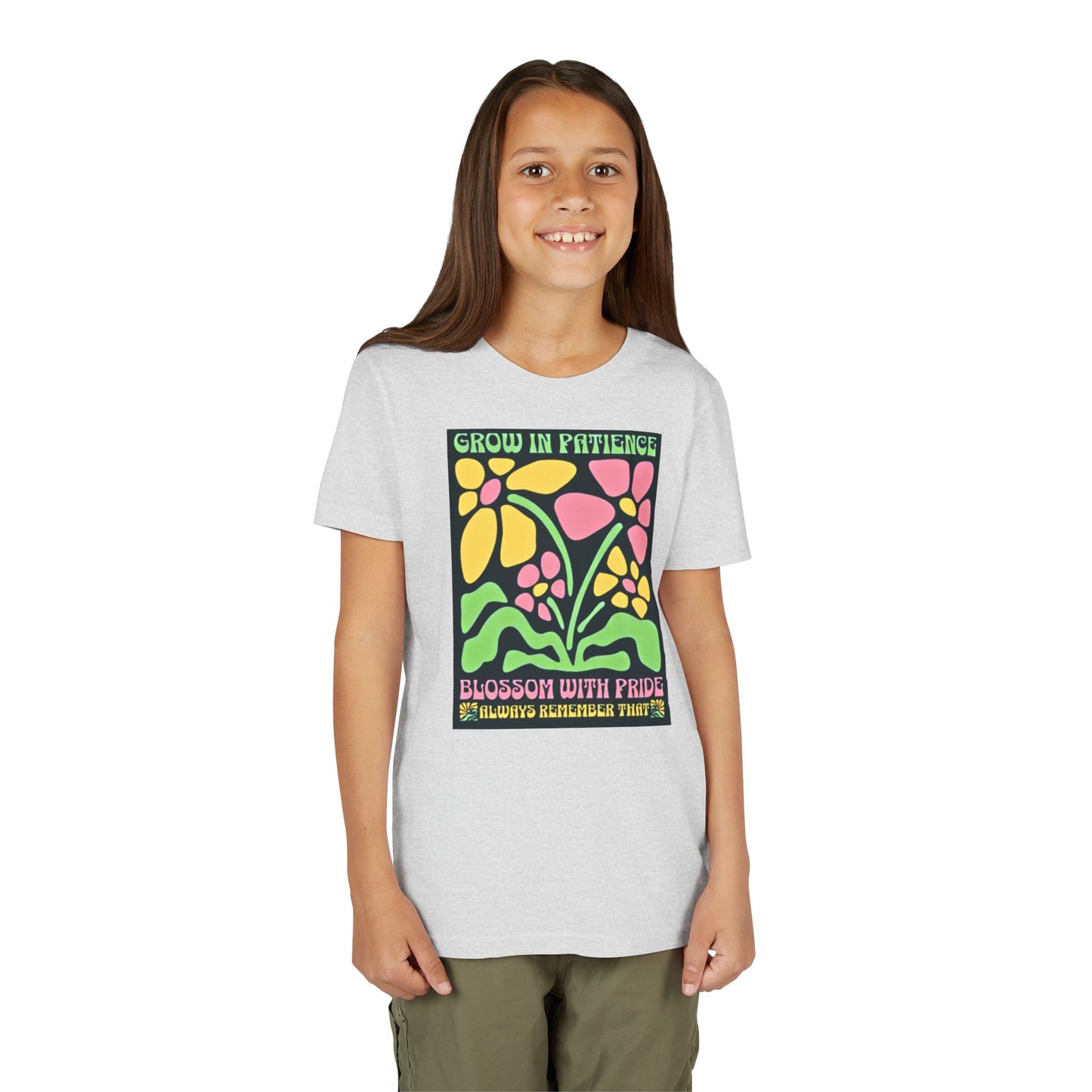 Blossom with Pride - Short Sleeve Tee (23 colors , 4 sizes)