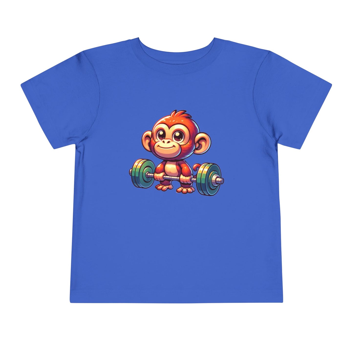 Monkey Weight Toddler Short Sleeve (15 colors, 4 sizes)