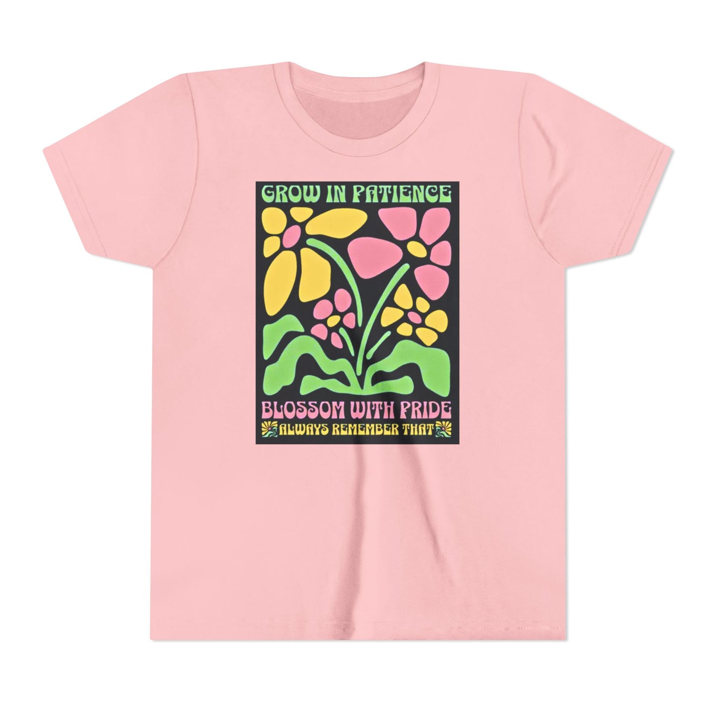 Blossom with Pride - Short Sleeve Tee (23 colors , 4 sizes)