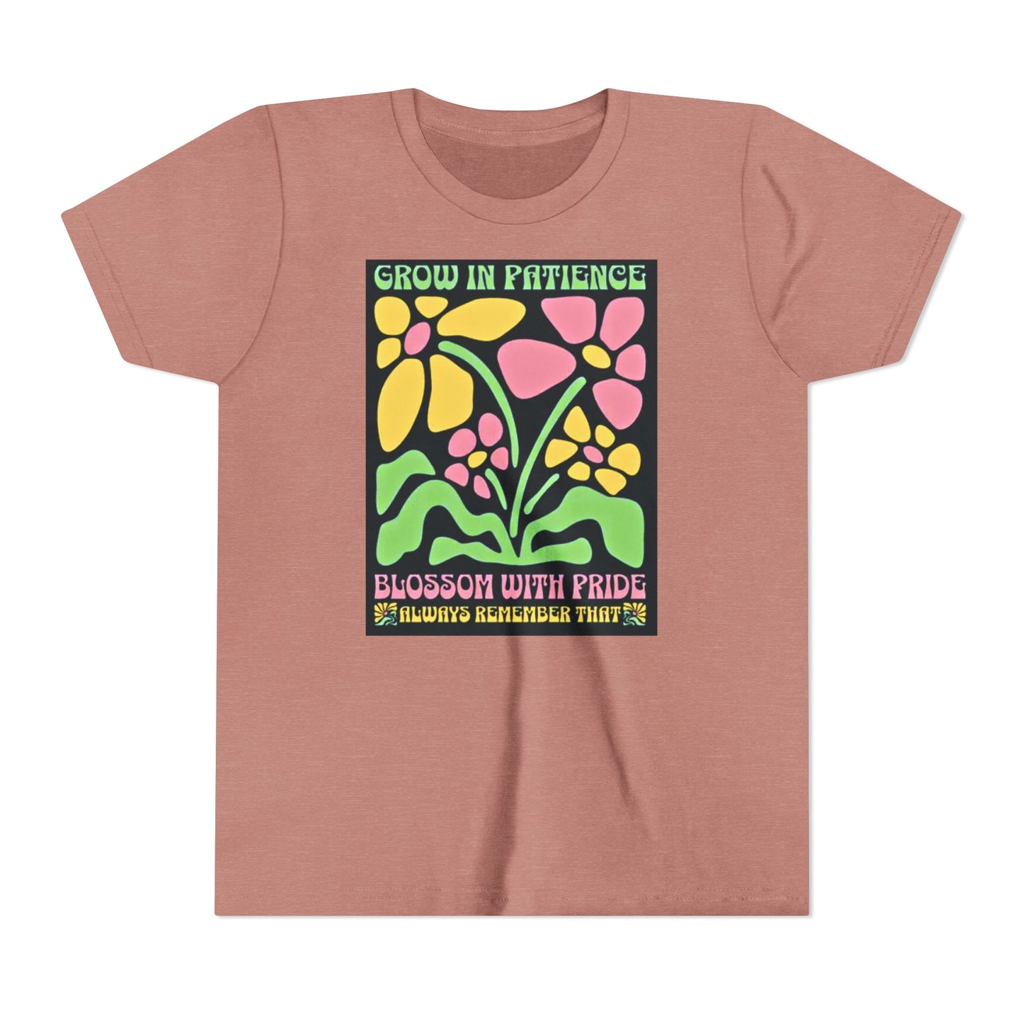Blossom with Pride - Short Sleeve Tee (23 colors , 4 sizes)