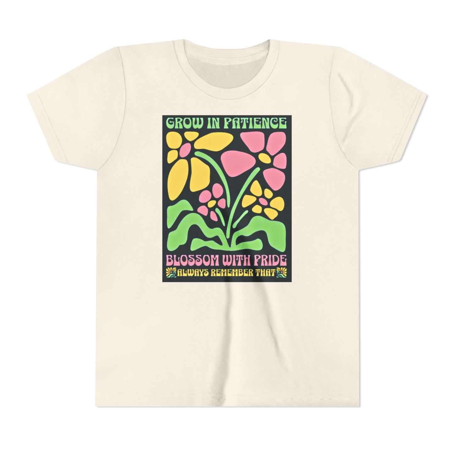 Blossom with Pride - Short Sleeve Tee (23 colors , 4 sizes)