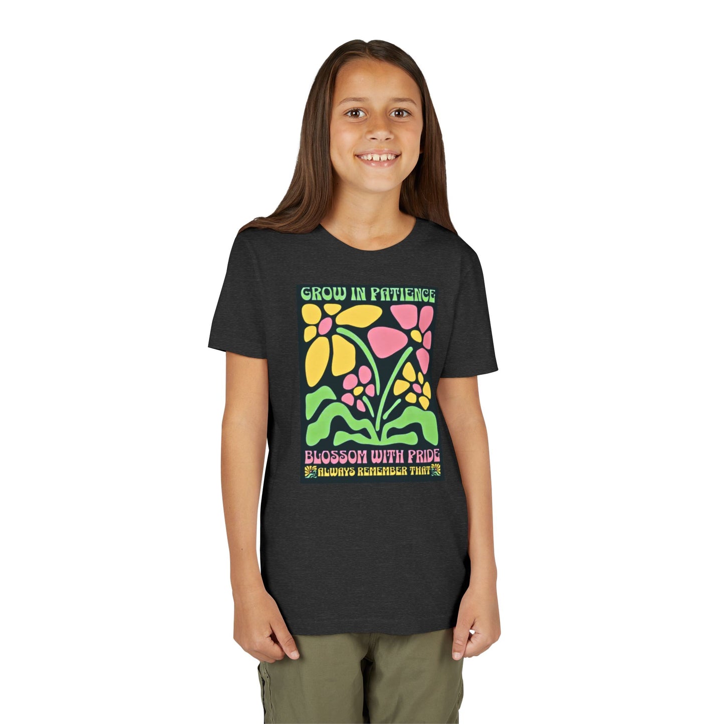 Blossom with Pride - Short Sleeve Tee (23 colors , 4 sizes)