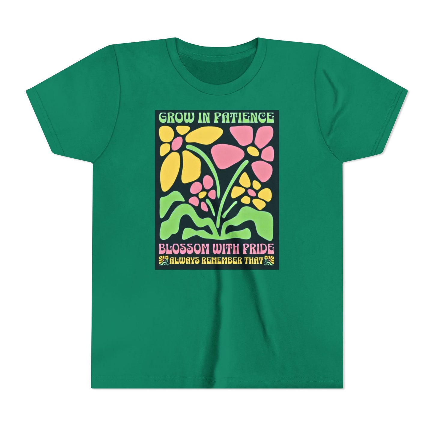 Blossom with Pride - Short Sleeve Tee (23 colors , 4 sizes)